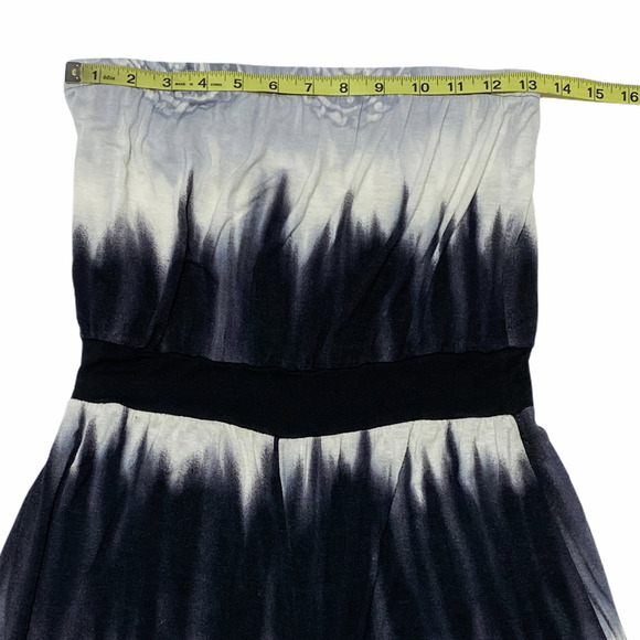 MONTEAU Tie Dye Ombre Embroidered Jumpsuit M - Picture 4 of 15